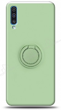 Eiroo Ring Color Samsung Galaxy A50s Yzk Tutuculu Yeil Silikon Klf