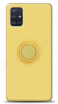 Eiroo Ring Color Samsung Galaxy A51 Yzk Tutuculu Sar Silikon Klf