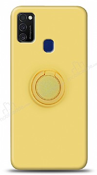 Eiroo Ring Color Samsung Galaxy M21 Yzk Tutuculu Sar Silikon Klf