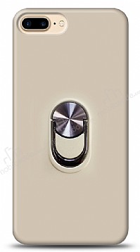 Eiroo Ring Fold iPhone 7 Plus / 8 Plus Standl Ultra Koruma Gold Klf