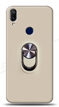 Eiroo Ring Fold Samsung Galaxy A40 Standl Ultra Koruma Gold Klf