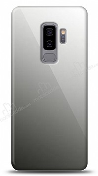 Eiroo Samsung Galaxy S9 Plus Silikon Kenarl Aynal Siyah Klf