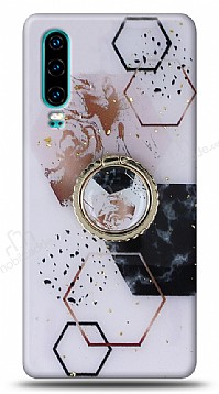 Eiroo Starry Huawei P30 Mosaic Silikon Klf