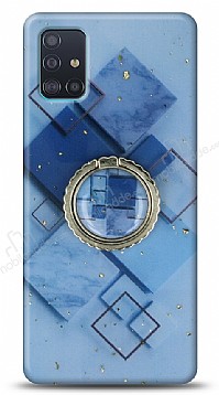 Eiroo Starry Samsung Galaxy A51 Square Silikon Klf