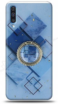 Eiroo Starry Samsung Galaxy A70 Square Silikon Klf