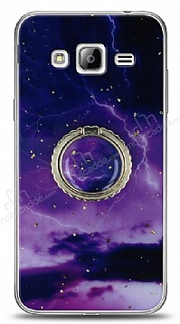 Eiroo Starry Samsung Galaxy J3 Space Silikon Klf