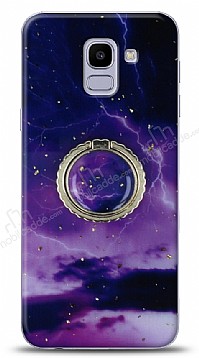 Eiroo Starry Samsung Galaxy J6 Space Silikon Klf