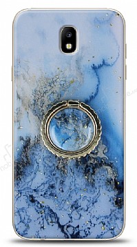 Eiroo Starry Samsung Galaxy J7 Pro 2017 Ocean Silikon Klf
