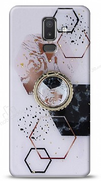 Eiroo Starry Samsung Galaxy J8 Mosaic Silikon Klf