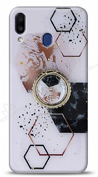 Eiroo Starry Samsung Galaxy M20 Mosaic Silikon Klf