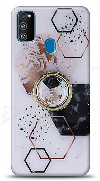 Eiroo Starry Samsung Galaxy M30S Mosaic Silikon Klf