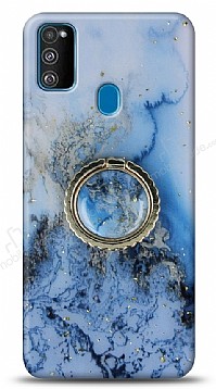 Eiroo Starry Samsung Galaxy M31 Ocean Silikon Klf