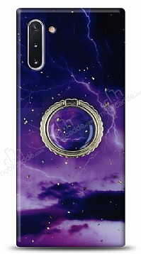 Eiroo Starry Samsung Galaxy Note 10 Space Silikon Klf