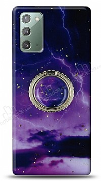 Eiroo Starry Samsung Galaxy Note 20 Space Silikon Klf
