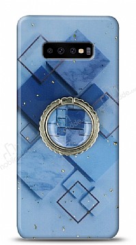 Eiroo Starry Samsung Galaxy S10 Plus Square Silikon Klf