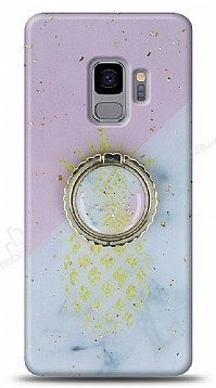 Eiroo Starry Samsung Galaxy S9 Ananas Silikon Klf