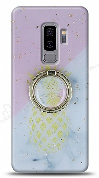 Eiroo Starry Samsung Galaxy S9 Plus Ananas Silikon Klf