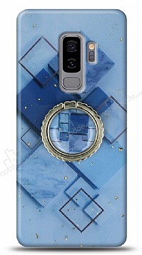 Eiroo Starry Samsung Galaxy S9 Plus Square Silikon Klf