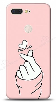 General Mobile GM 9 Pro Pink Finger Heart Klf