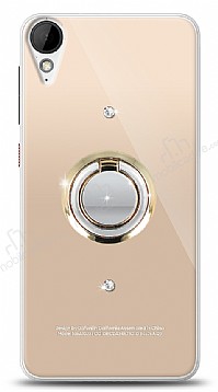 HTC Desire 825 / Desire 10 Lifestyle Gold Tutuculu Tal effaf Klf