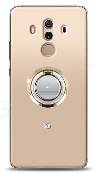 Huawei Mate 10 Pro Gold Tutuculu Tal effaf Klf