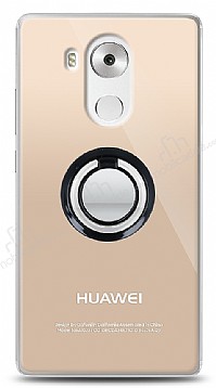 Huawei Mate 8 Siyah Tutuculu effaf Klf