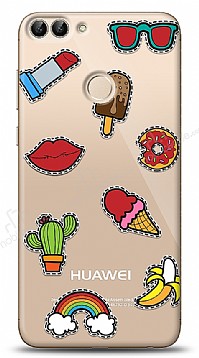 Huawei P Smart Stickers Resimli Klf