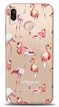 Huawei P20 Lite Flamingo Resimli Klf