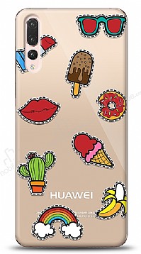 Huawei P20 Pro Stickers Resimli Klf