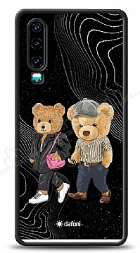 Dafoni Art Huawei P30 Compatible Couple Teddy Klf