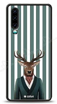 Dafoni Art Huawei P30 Green Deer Klf