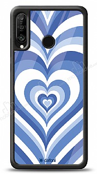 Dafoni Glossy Huawei P30 Lite Blue Hearts Klf