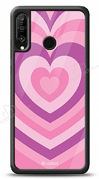 Dafoni Glossy Huawei P30 Lite Pink Hearts Klf