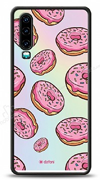 Dafoni Hologram Huawei P30 Pembe Donut Klf