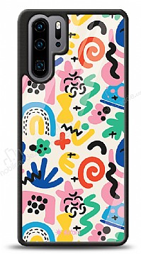 Dafoni Glossy Huawei P30 Pro Colorful Pattern Klf