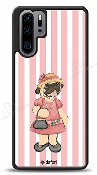 Dafoni Art Huawei P30 Pro Pug Girl Klf