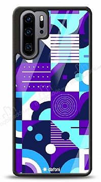Dafoni Glossy Huawei P30 Pro Purple Geometric Pattern Klf