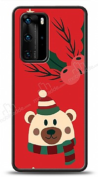 Dafoni Art Huawei P40 Christmas Bear Klf