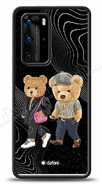 Dafoni Art Huawei P40 Compatible Couple Teddy Klf