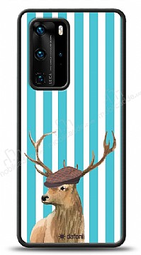 Dafoni Art Huawei P40 Fedora Deer Klf