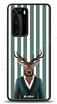 Dafoni Art Huawei P40 Green Deer Klf