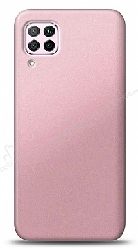Huawei P40 Lite Rose Gold Mat Silikon Klf