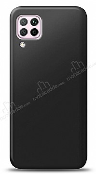 Huawei P40 Lite Siyah Mat Silikon Klf