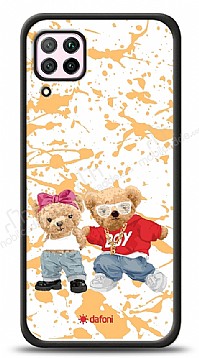 Dafoni Art Huawei P40 Lite Style Couple Teddy Klf