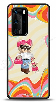 Dafoni Art Huawei P40 Pinky Bear Klf