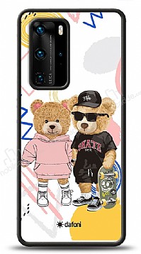 Dafoni Art Huawei P40 Pro Fun Couple Teddy Klf