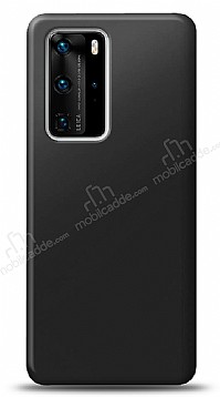 Huawei P40 Pro Siyah Mat Silikon Klf
