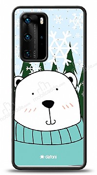 Dafoni Art Huawei P40 Pro Snow Bear Klf