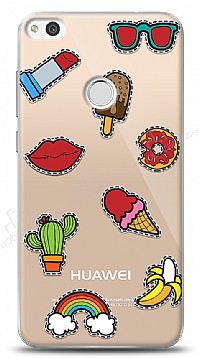 Huawei P9 Lite 2017 Stickers Resimli Klf
