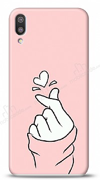 Huawei Y5 2019 Pink Finger Heart Klf